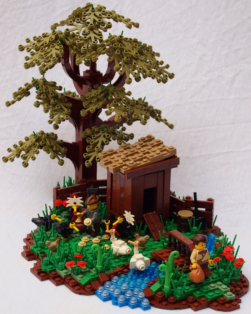 Illustration for article titled This lovely little chicken coop has some oddities